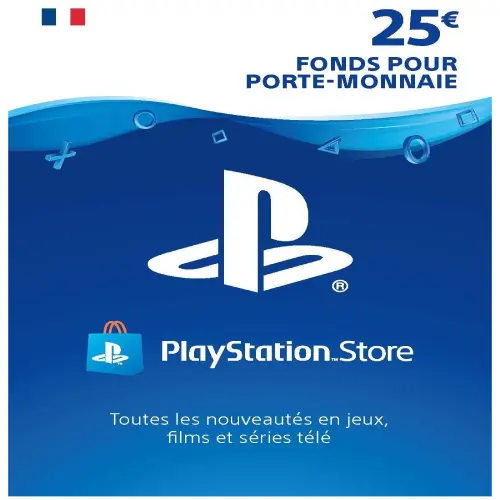 PSN Gift Card 25 Euro Maroc carte PSN prix Maroc