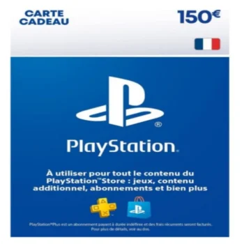 PSN Gift Card 150 Euro Maroc carte PSN 150€ prix Maroc