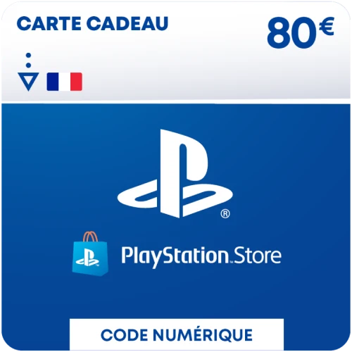 PSN Gift Card 80 Euro Maroc carte PSN 80€ prix Maroc